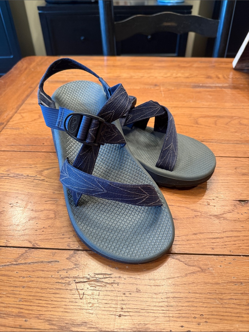 Chaco Z Cloud sandals in Aero Blue Men Size 10